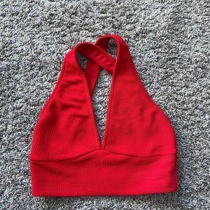 Shein red top size small